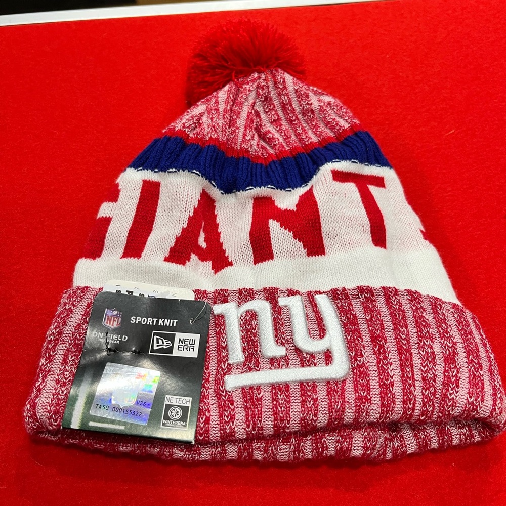 New York Giants beanie